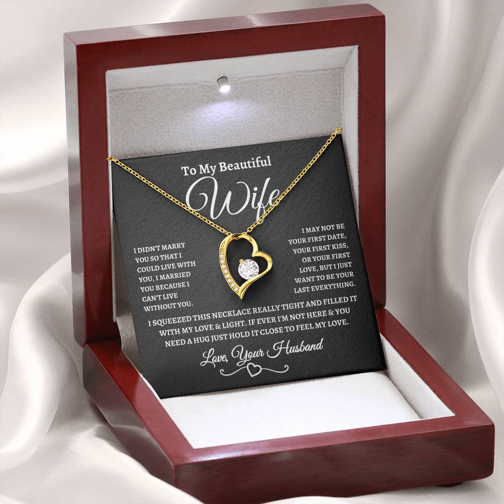My Beautiful Wife | Forever Love Necklace - BW2 - LoLoBee Trends