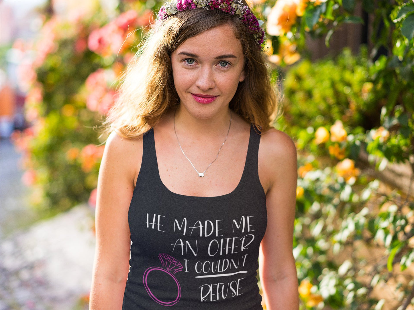 Engagement Racerback Tank Top - LoLoBee Trends