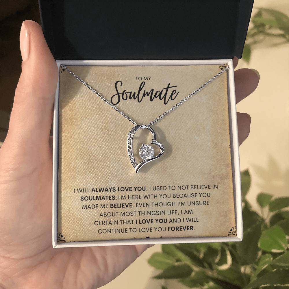 To My Soulmate | Forever Love Necklace - LoLoBee Trends