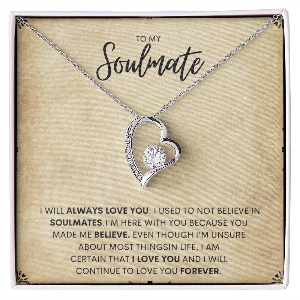 To My Soulmate | Forever Love Necklace - LoLoBee Trends