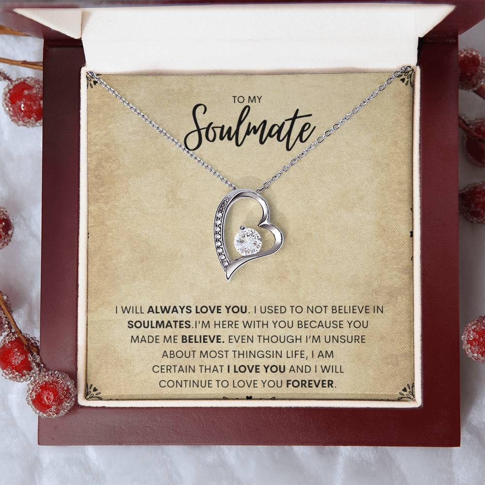 To My Soulmate | Forever Love Necklace - LoLoBee Trends