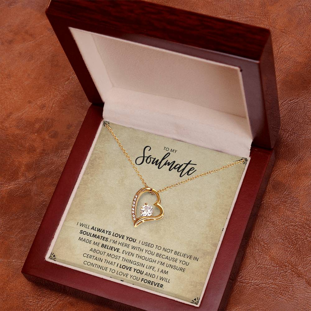 To My Soulmate | Forever Love Necklace - LoLoBee Trends