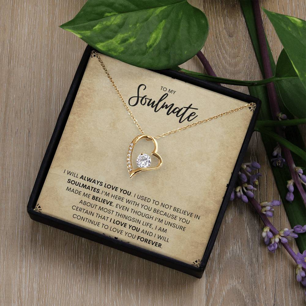 To My Soulmate | Forever Love Necklace - LoLoBee Trends